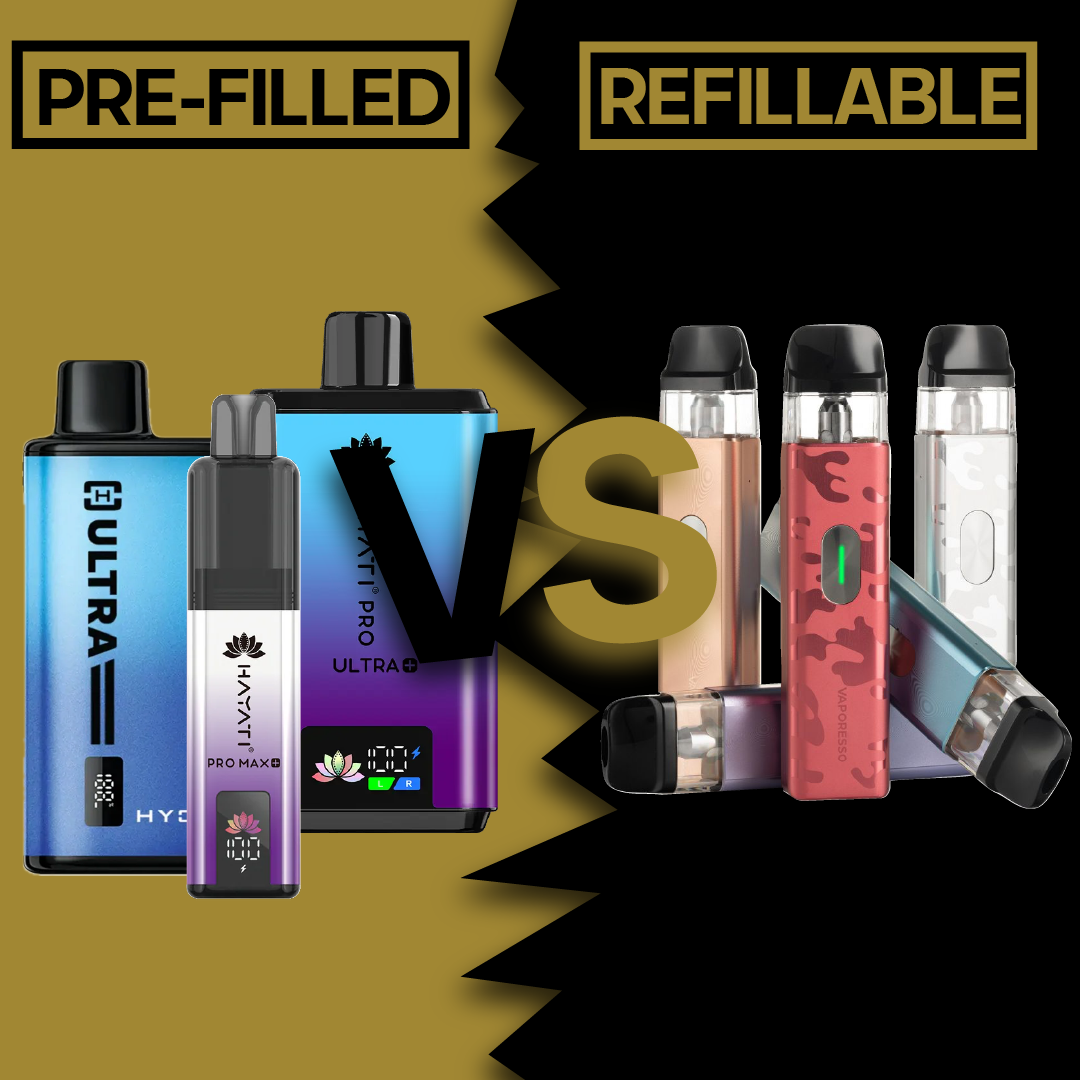 Pre-Filled Pod Vapes vs Rechargeable Vapes: What UK Users Should Know in 2026