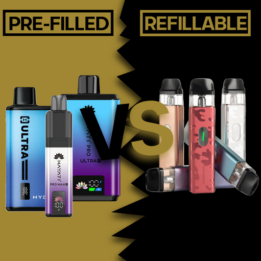 Pre-Filled Pod Vapes vs Rechargeable Vapes: What UK Users Should Know in 2026