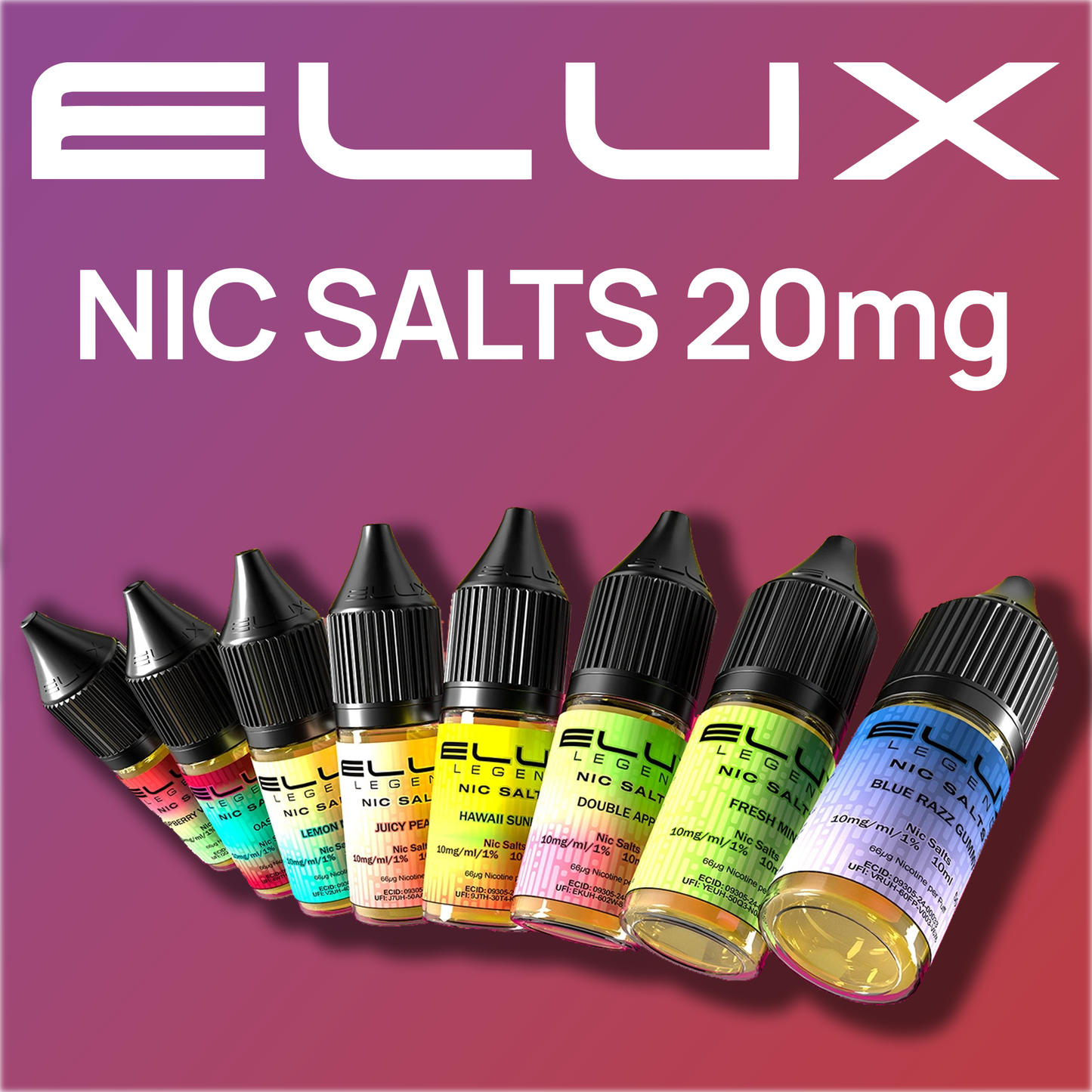 Elux Legend Nic Salts 20mg