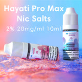 Hayati Pro Max Nic Salts 20mg