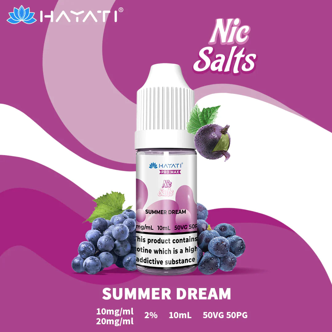 Hayati Pro Max Nic Salts 10mg